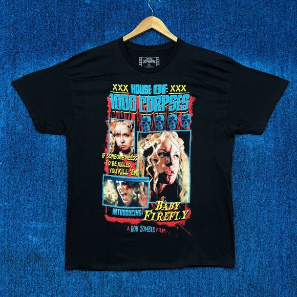 Rob Zombie House of 1000 Corpses T-Shirt Size Extra Large - Picture 1 of 4
